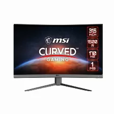 Monitor Msi G32cq4 E2 Lcd, 31.5 Pulg, 2xhdmi, 1xdp, 2560 X 1440 Pixeles, 1 Ms, 170 Hz, Panel Va, Amd Freesync, Negro